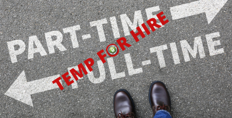 When hiring for a a temporary position, find out how to avoid confusion for the needed timeline.